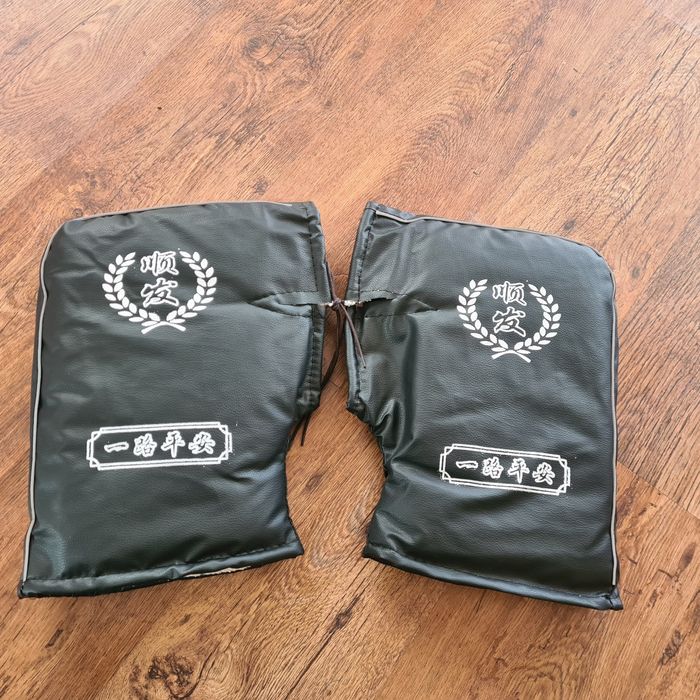 Rękawice na rower ocieplane nowe