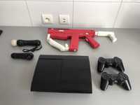 Playstation 3 super slim 500 GB + zestaw gier