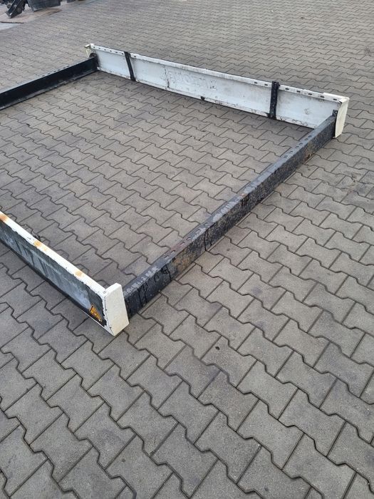 Osłona Boczna Rowerowa międzyosiowa Naczepy Krone oryginał Komplet