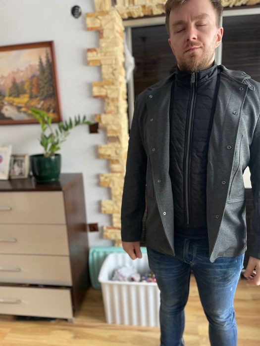 Kurtka męska w stylu marynarki