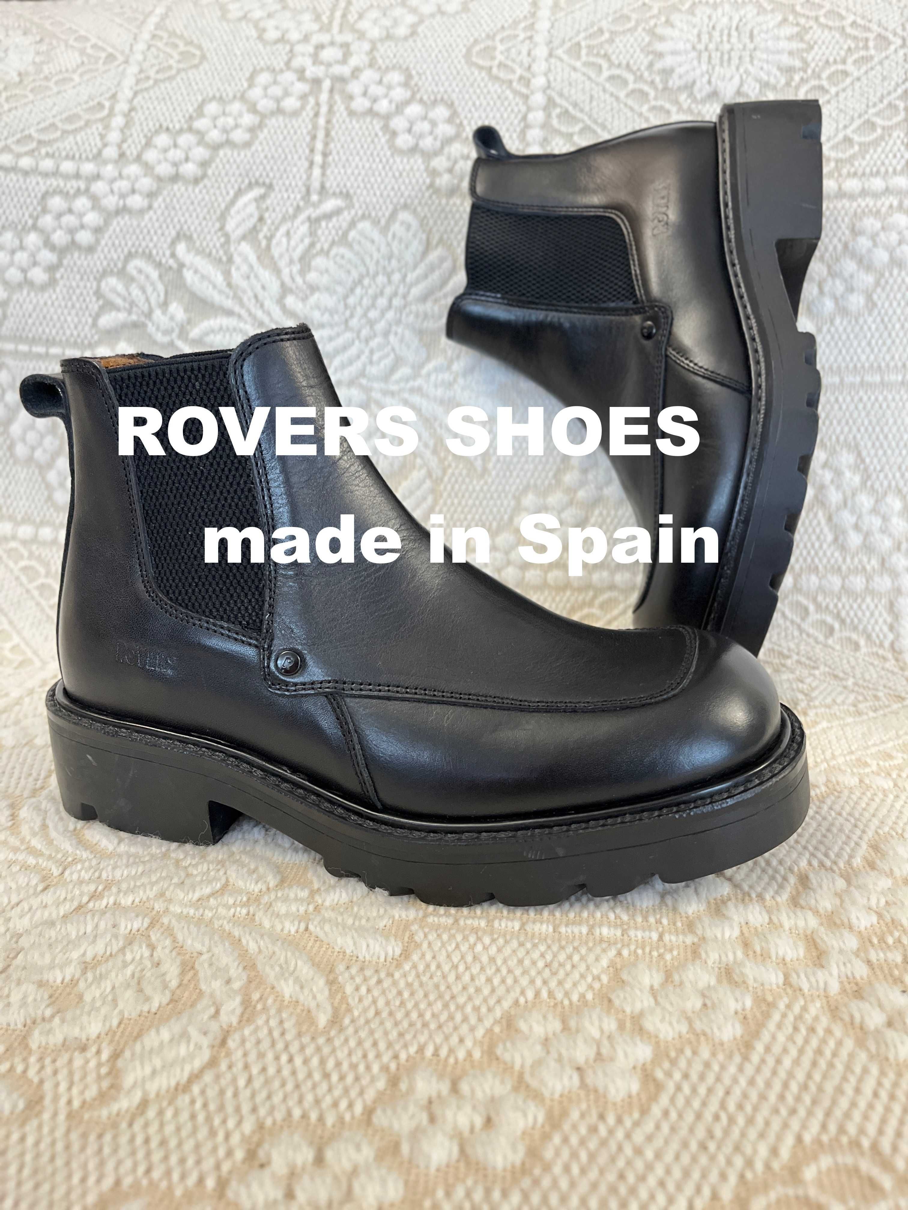 Skórzane botki sztyblety Rovers shoes rozmiar 41