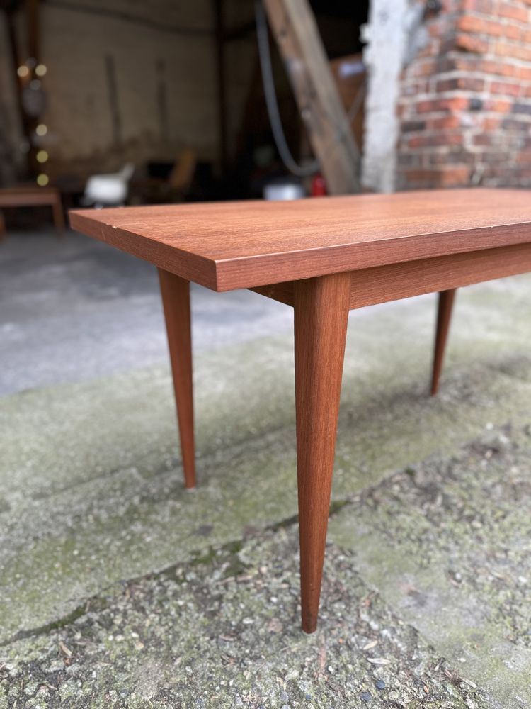 Stolik kawowy / sofa table tekowy Dania mid-century