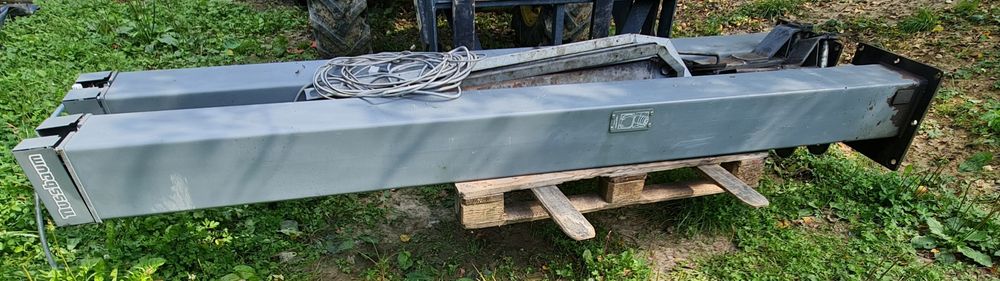 Podnośnik kolumnowy dwukolumnowy warsztatowy samochodowy śrubowy Nussb