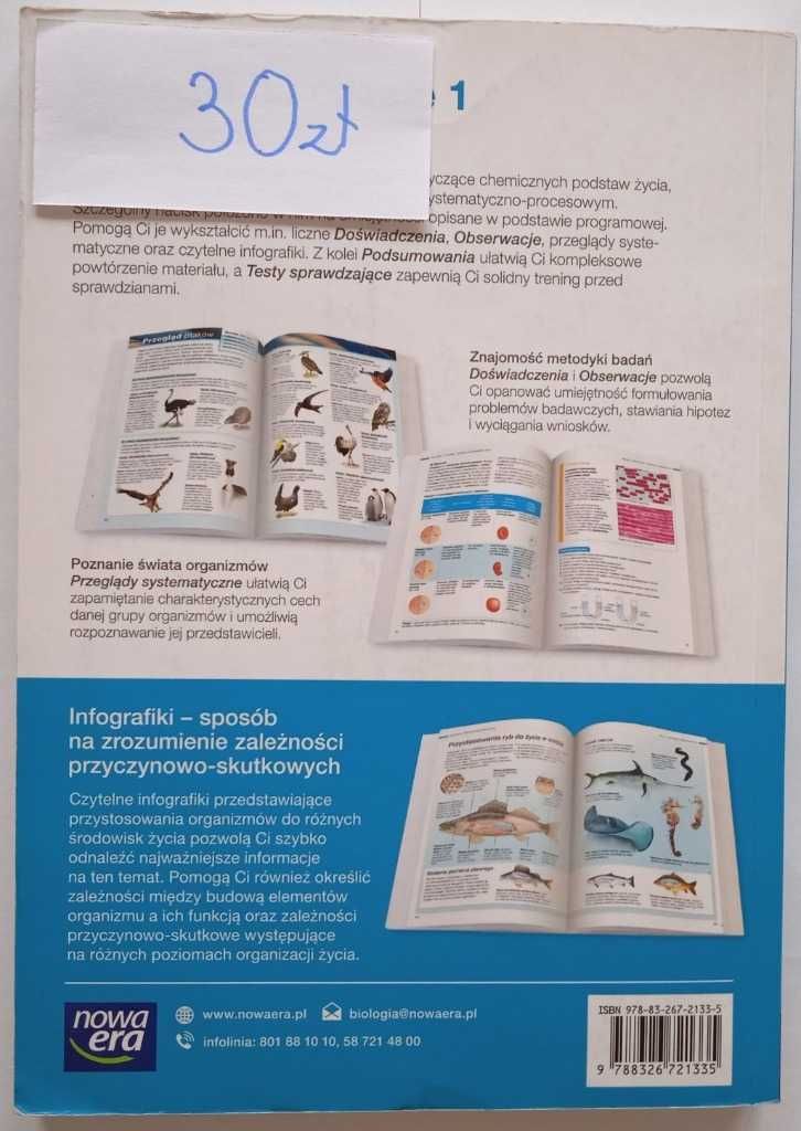 Podręcznik Biologia na czasie 1 - Nowa Era