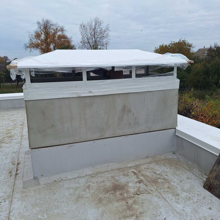 Ковпак на димар, ковпак на вентиляційні канали, на стовпчики паркану