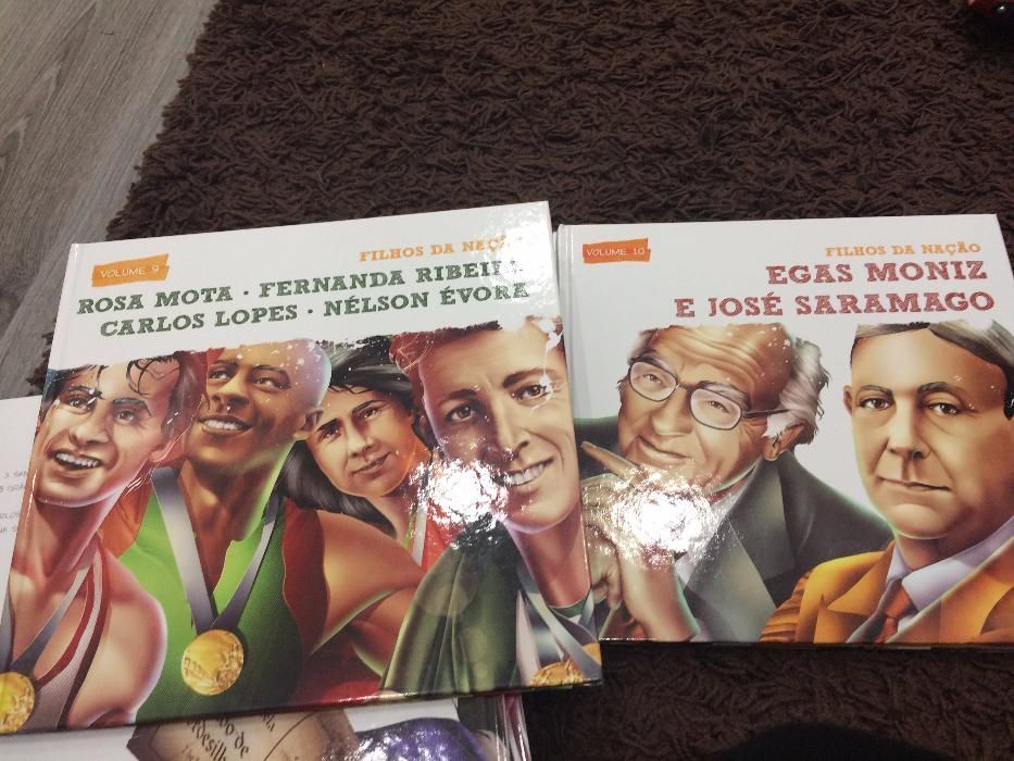 5 Livros da coleção "Filhos da Nação" - Crianças - Novos