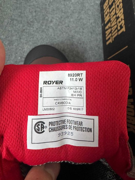 Зимові берці Royer, 11w, 44-45 розмір