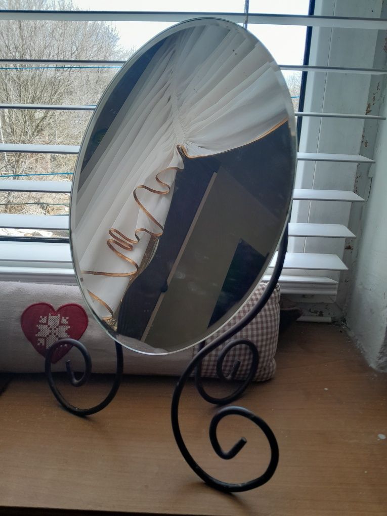 Lustro lusterko retro vintage IKEA Myken idealne duże