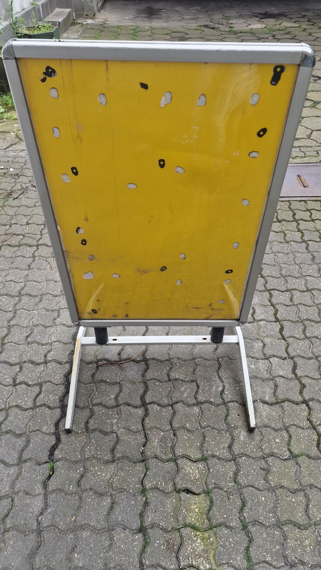 Potykacz reklamowy dwustronny
