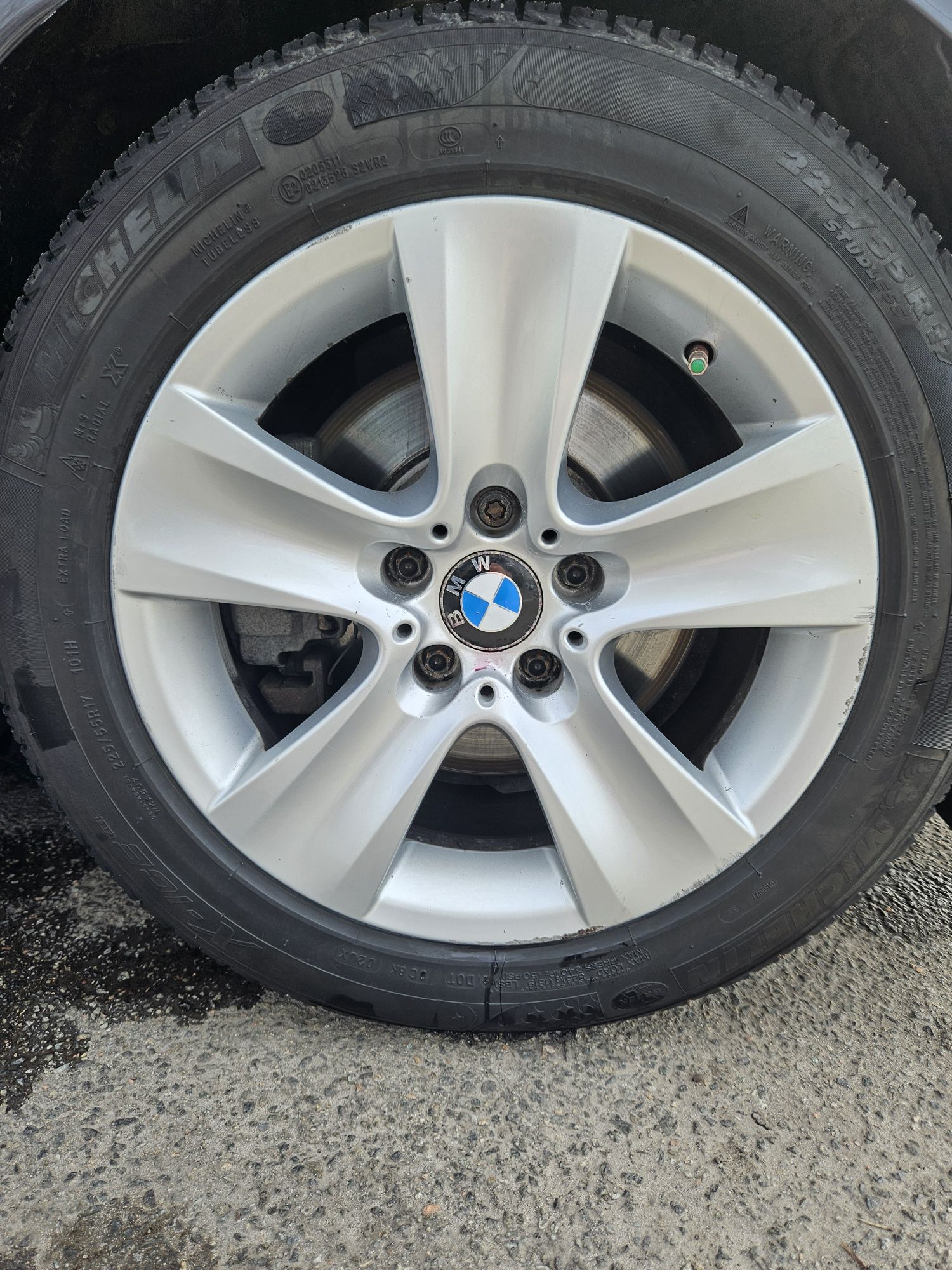 колеса в зборі з резиною Michelin BMW 5 F10 225/55 r17
R17,