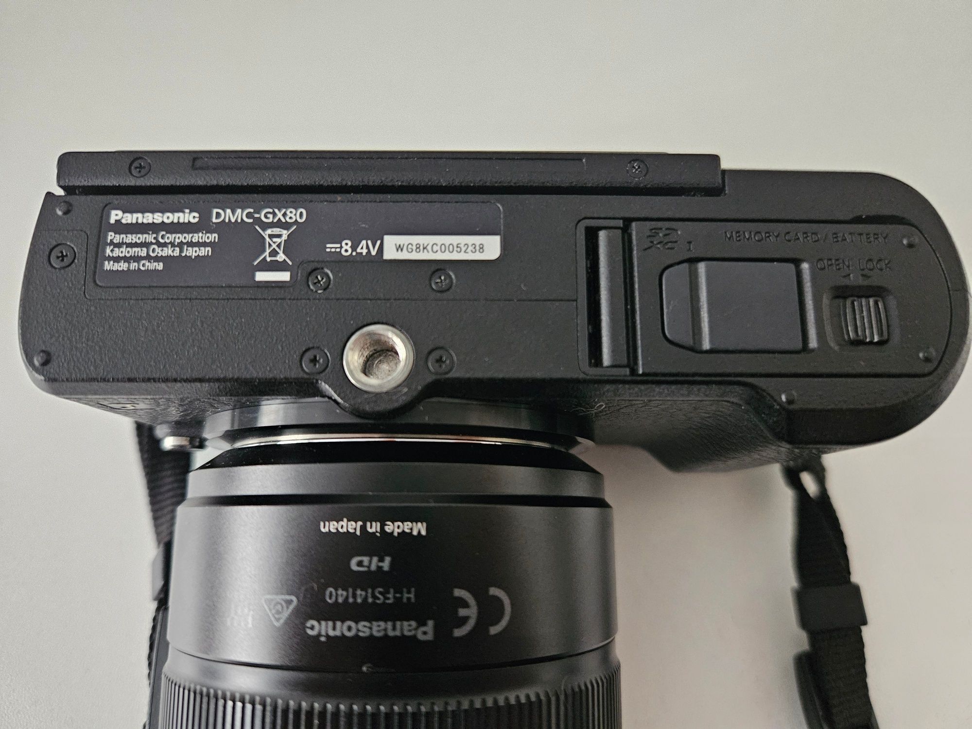 Panasonic Lumix GX80 + obiektyw 14-140 H-FS14140