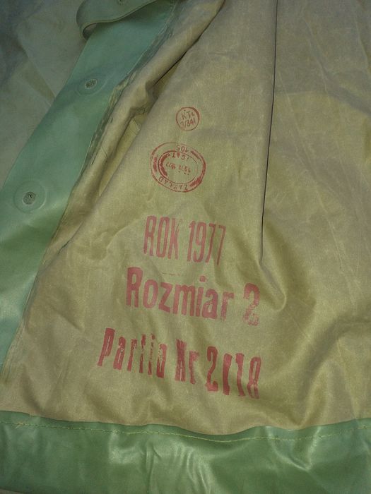 Kombinezon przeciwchemiczny OP-1, militaria,wojskowe,WP,demobil,LWP,OC