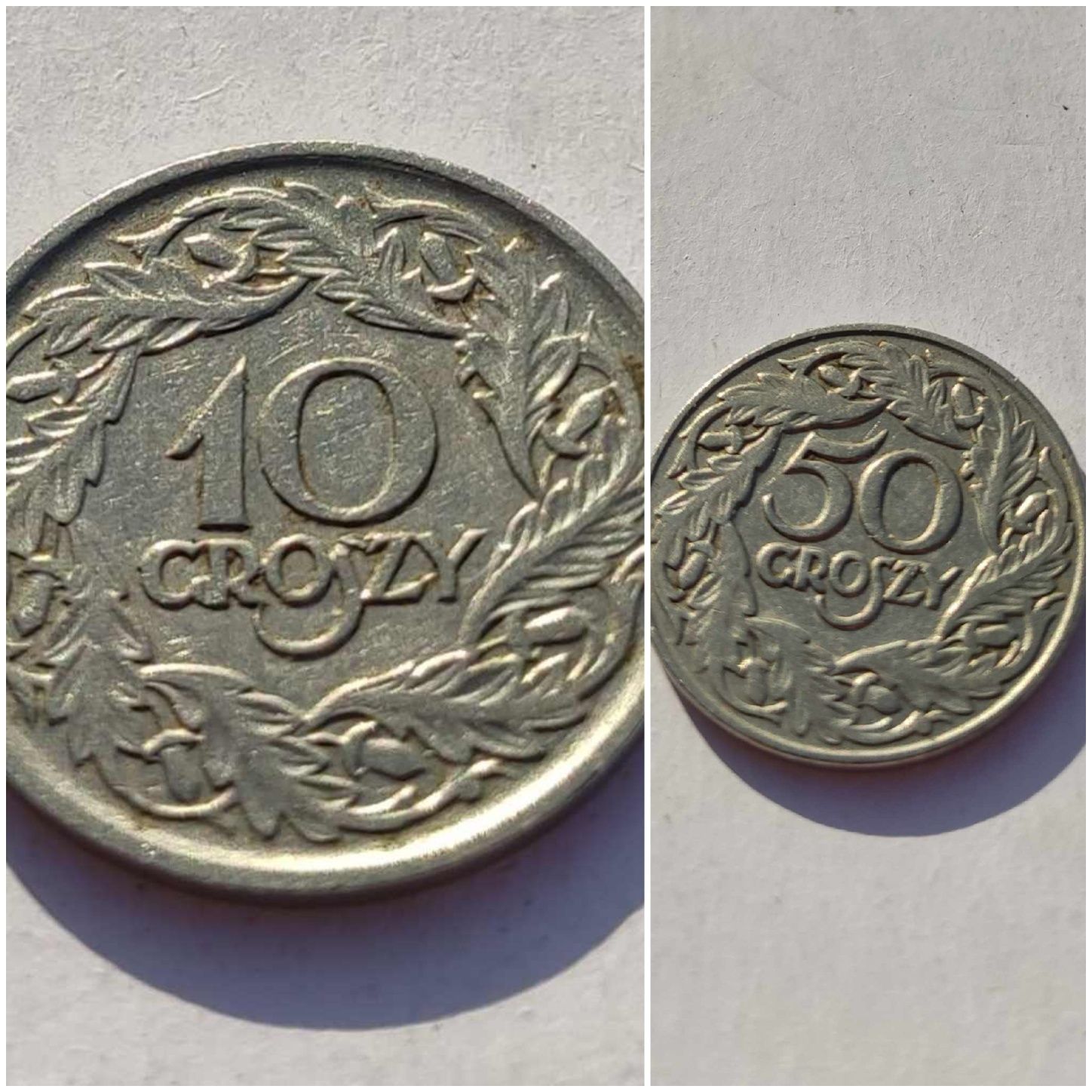 10 gr 50 gr 1923 r monety