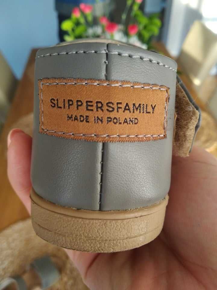 Sandały chłopięce Slippers Family - rozmiar 25