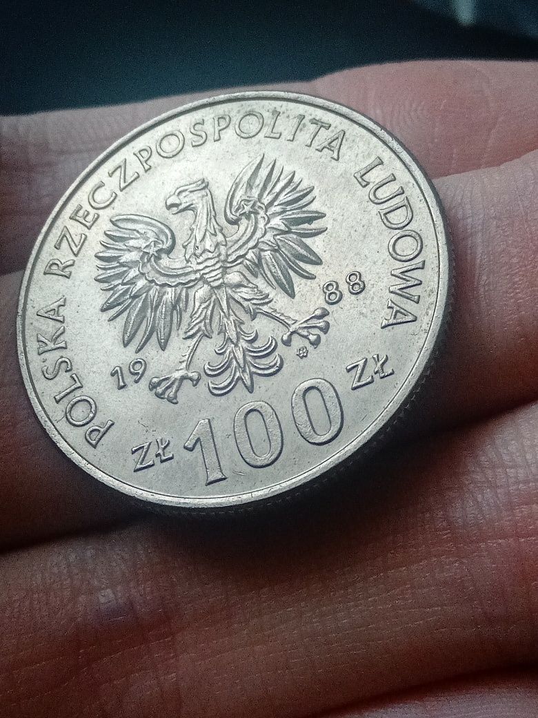 Moneta 100 zł 1988