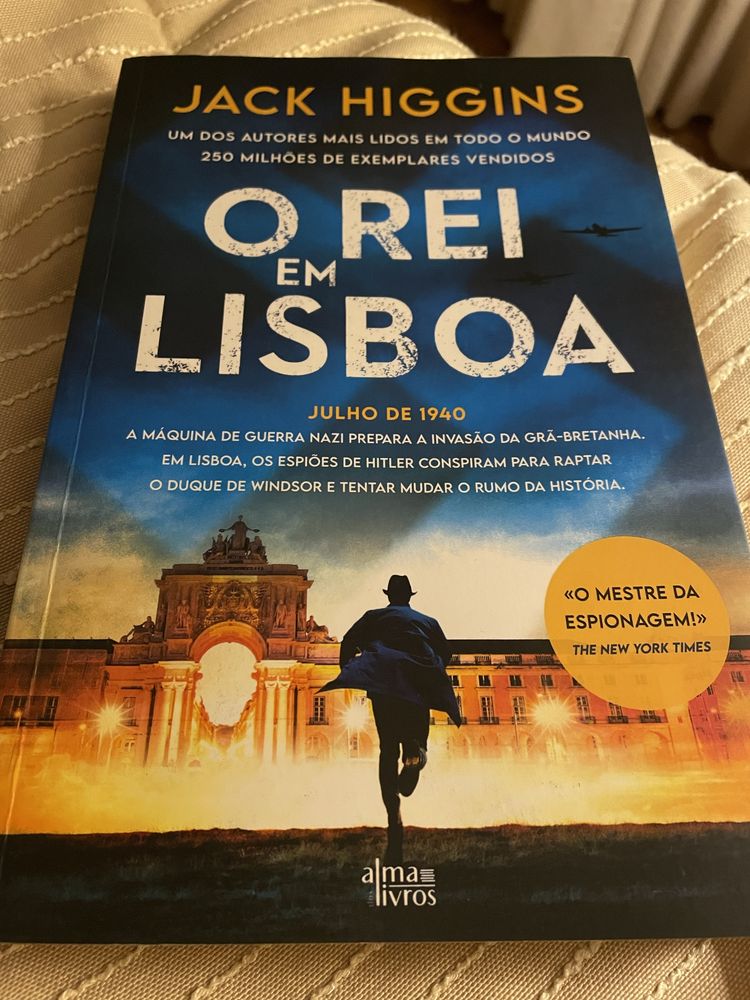 Livro O rei em Lisboa