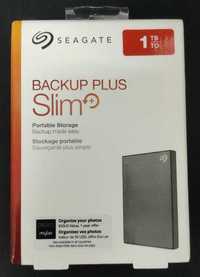 Dysk zewnętrzny Seagate Backup Plus Slim 1TB USB 3.0 Szary nowy
