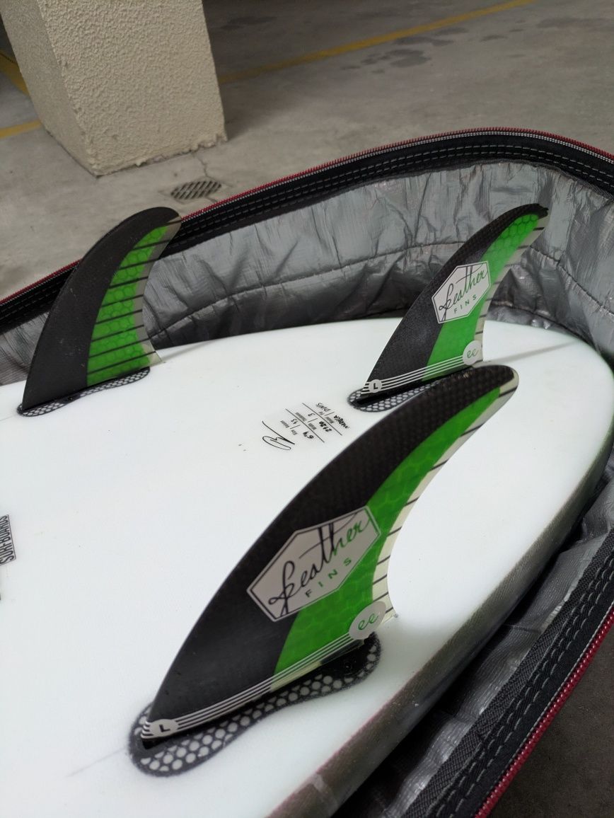 Quilhas FCS thruster Feather Fins