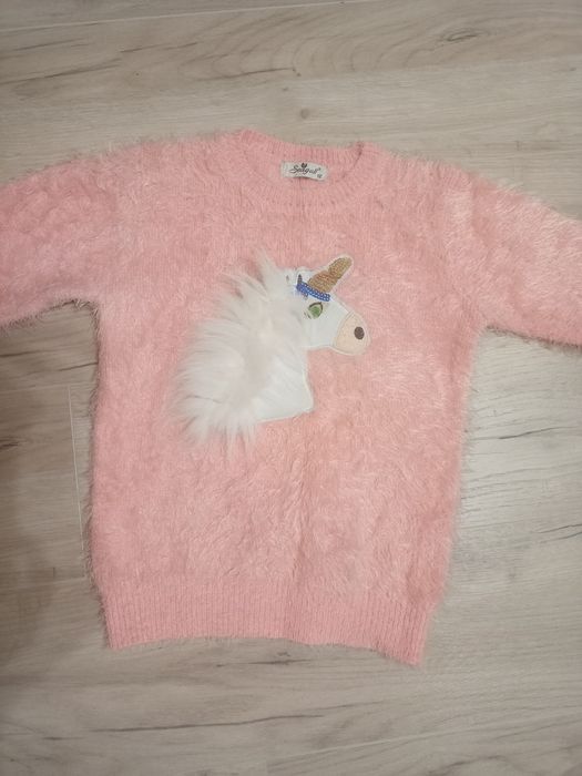 Кофта детская Единорог травка