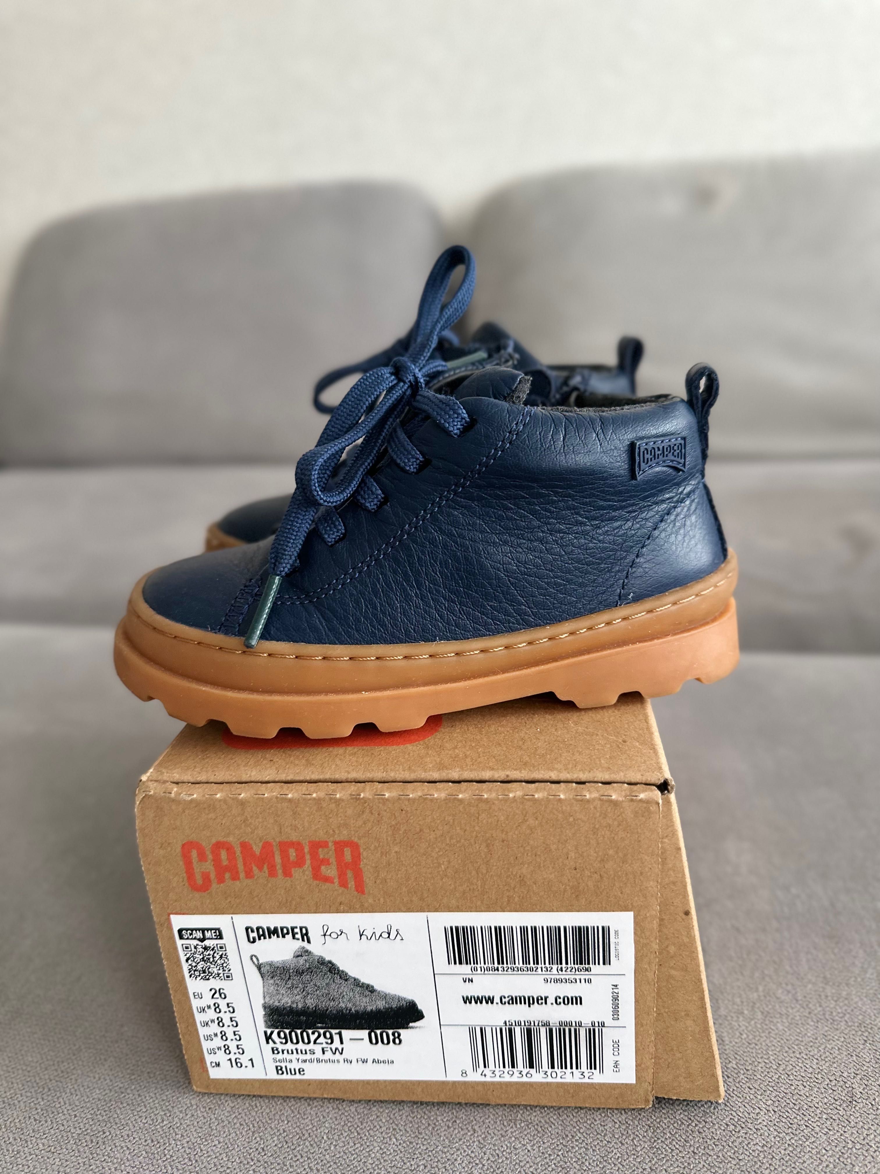 Дитяче шкіряне взуття Camper 26р