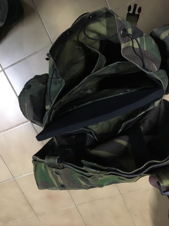 Mochila 100% militar Tropas Holandesa (ctt incl)