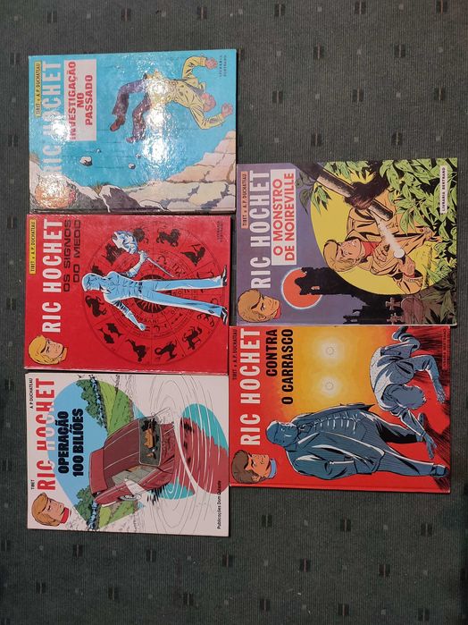 Livros BD Ric Hochet - Cada 5 €