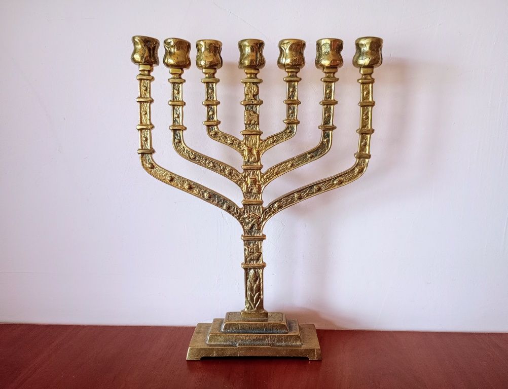 Ханукальна Менора, Менора HEN-HOLON-ISRAEL, Шабатний Свічник, по 5200