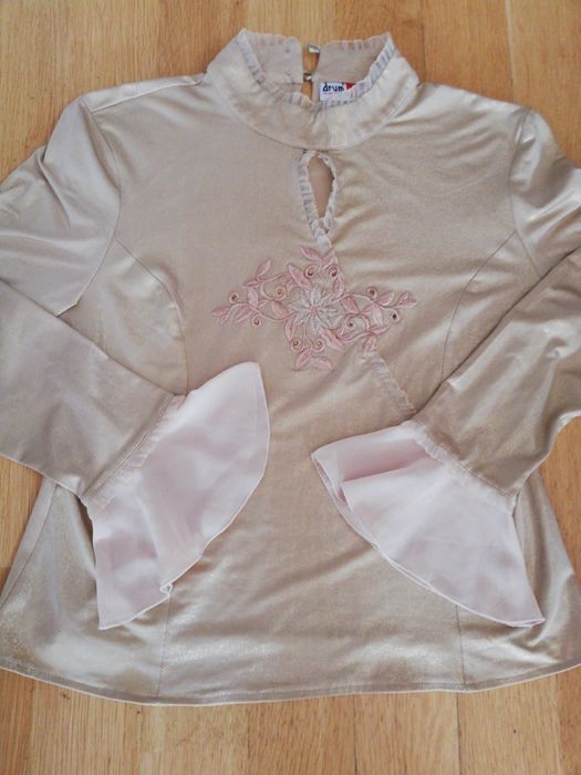 Bluzka 40 złota z wiskozą DRUM