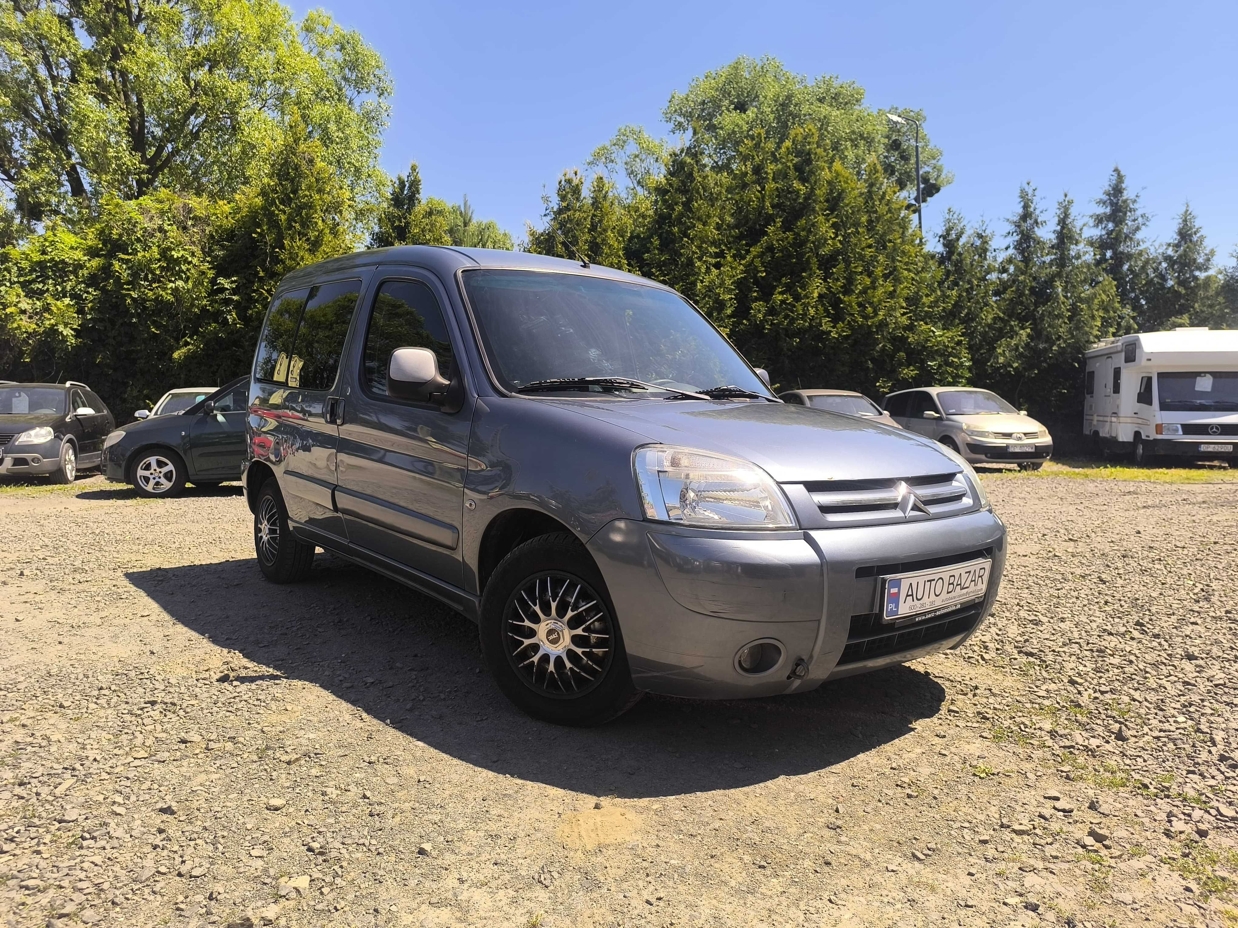 Berlingo 1.4B • 2007r • Sprawna klima • Zdrowy • Cargo • PT 07.2026r