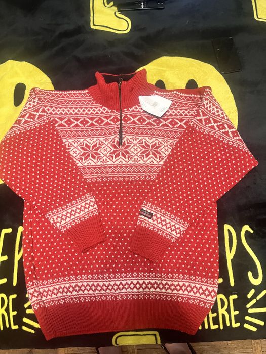 Новогодняя кофта шерстянная