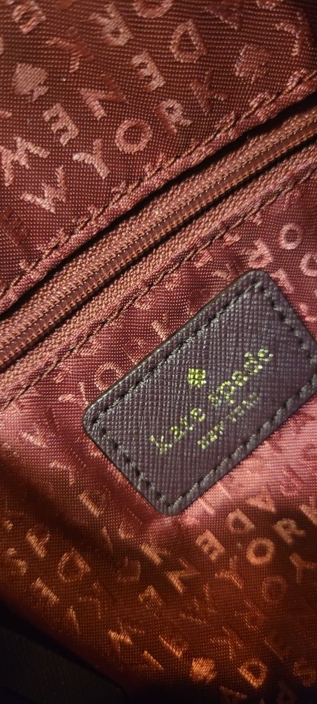 Nowa torebka Kate Spade przez ramię zapinana na zamek