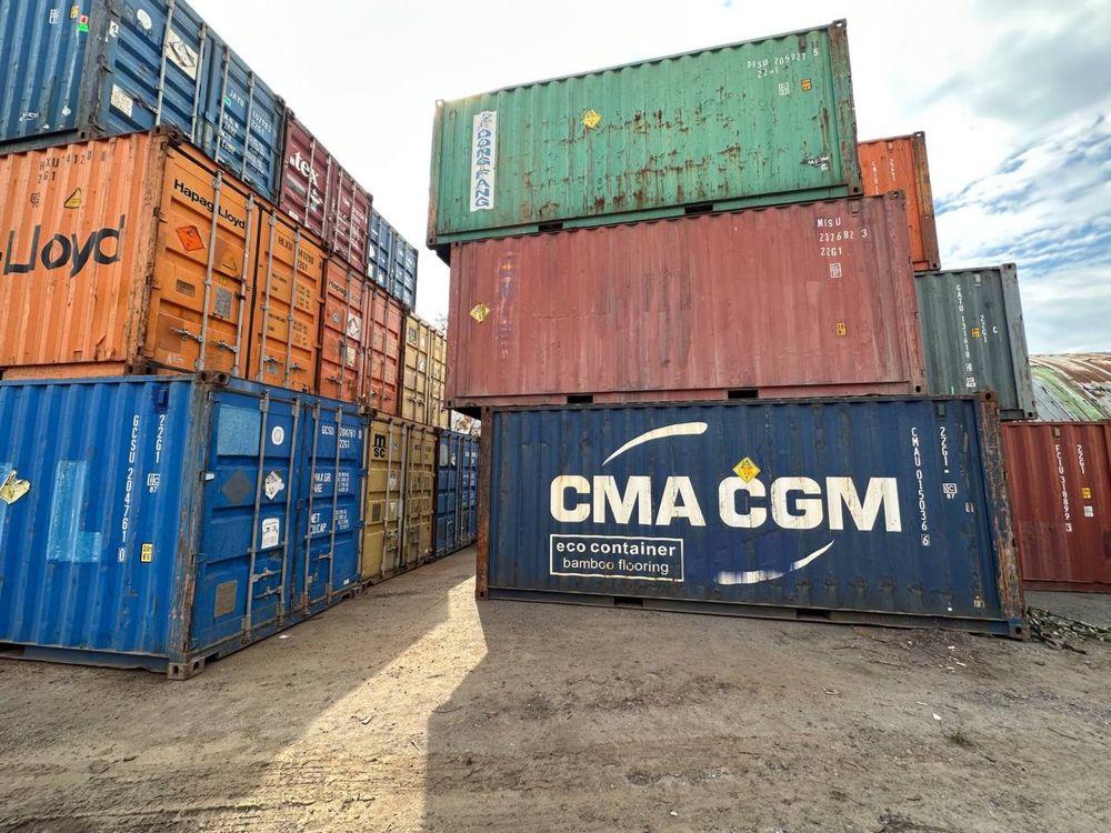 Продам Контейнера Морские  20 и 40 ф Новые и б у