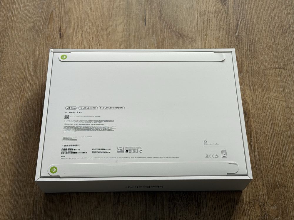 Nowy MacBook Air 13’ M4 16/512GB Sky Blue błękitny