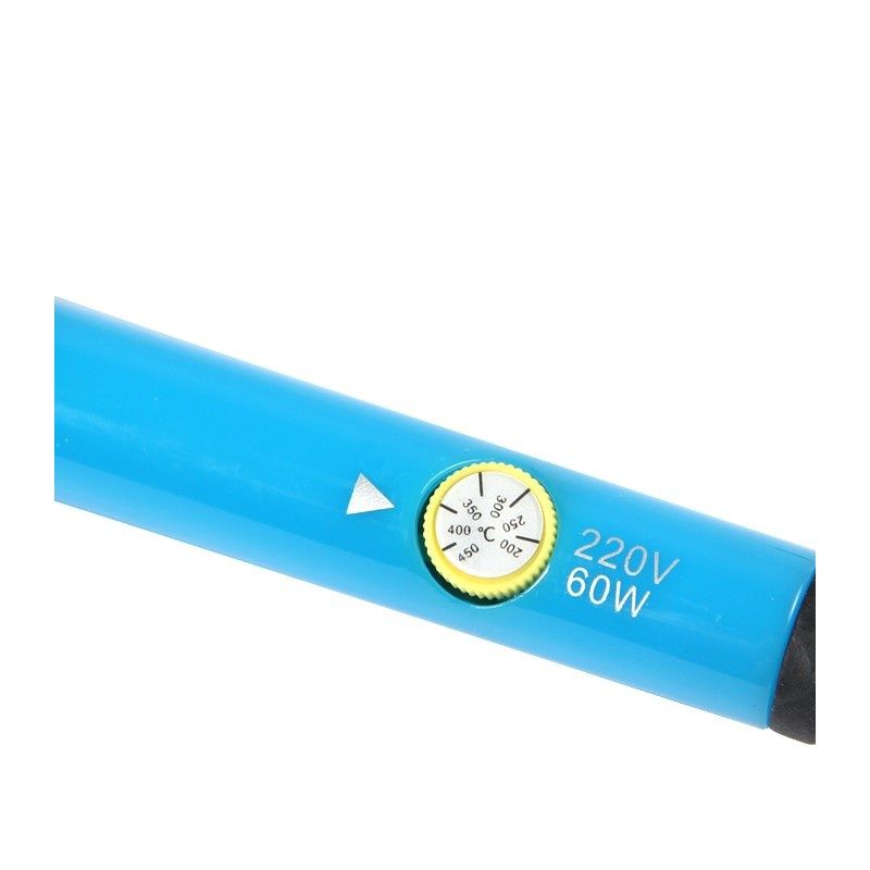 Ferro de soldar temperatura ajustável 60W
Produto novo, nunca usado!
Ú