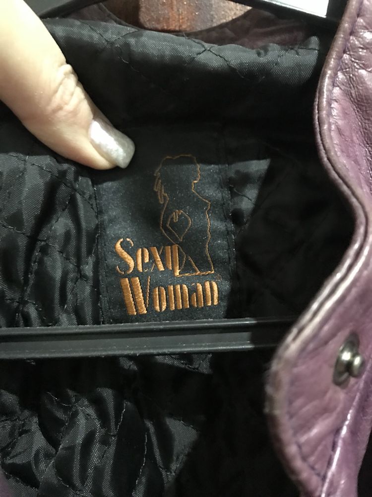 Vendo casaca pele sexy woman beringela S