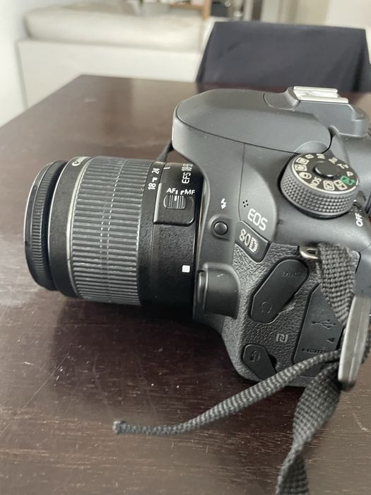 Canon 80d DSLR Como nova