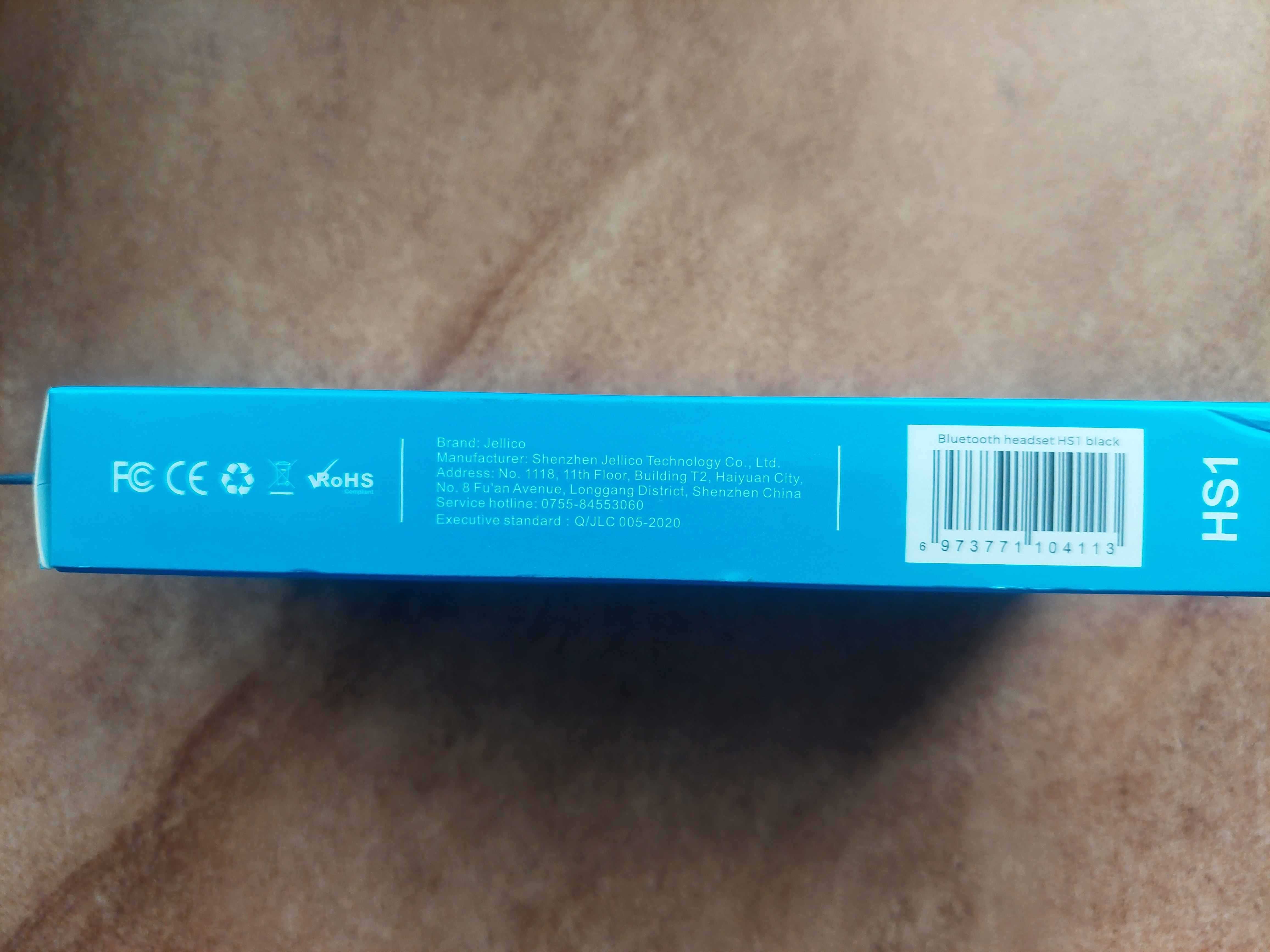 Bezprzewodowy zestaw słuchawkowy Bluetooth 5.0 Jellico HS1