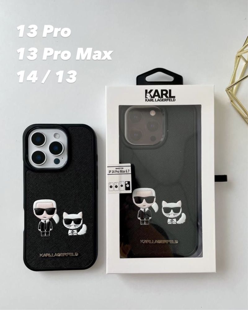 Чохол Karl Lagerfeld чехол iphone 15 Pro Max айфон про макс карл