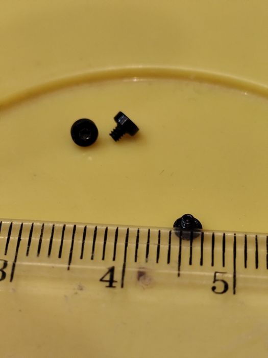 Гайка 1мм М1 довжина 2мм