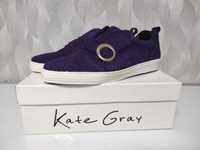 Новые замшевые слипоны Kate Grey размер 42 стелька 27,5 см