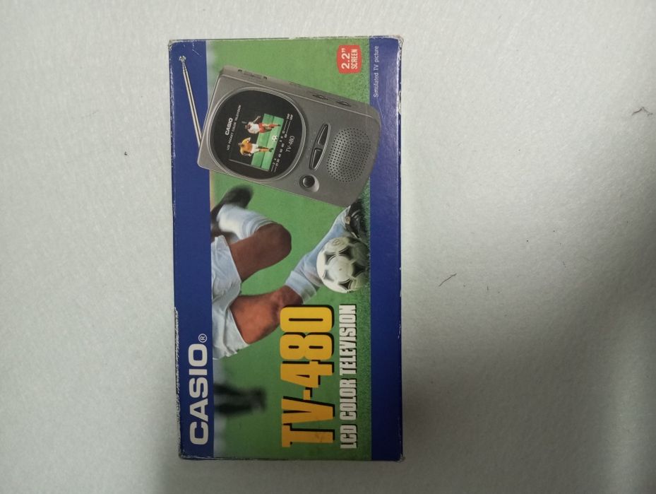 Televisão Vintage  ( portátil ) Casio LCD cores TV-480C, 1993 NOVA