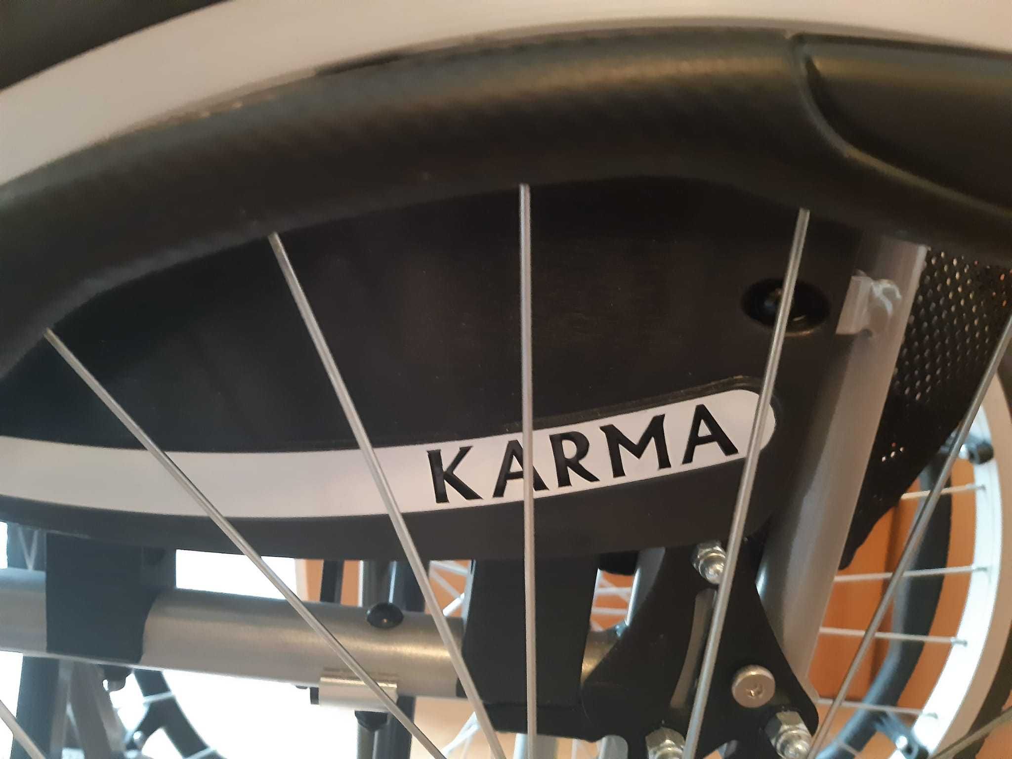 Lekki składany wózek inwalidzki S-ERGO 125 Karma