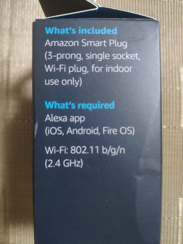 Розумна розетка amazon smart plug (alexa)