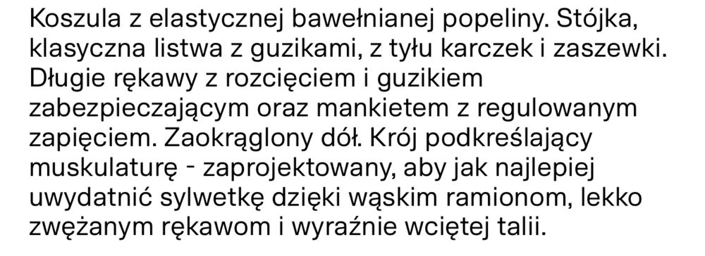 Koszula ze stójką H&M