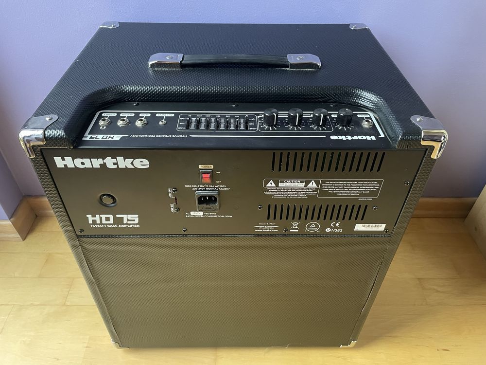 Wzmacniacz basowy kombo Hartke HD75