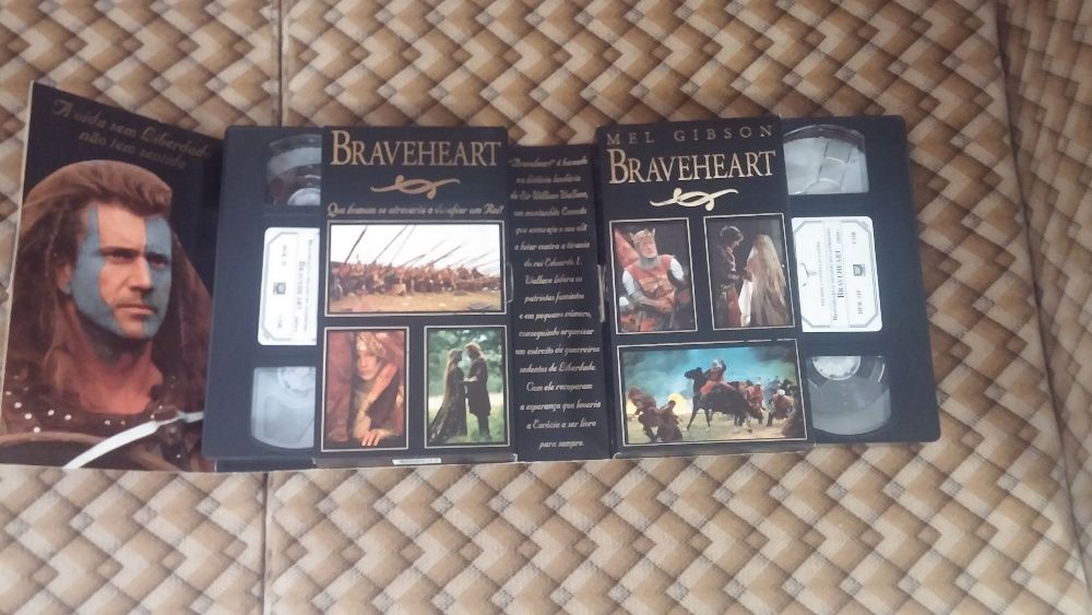 VHS Braveheart - Desafio do Guerreiro Edição Especial Coleccionador