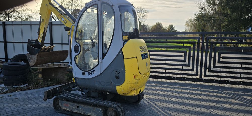 Minikoparka Wacker Neuson 1707Niemcy koparka Okazja!