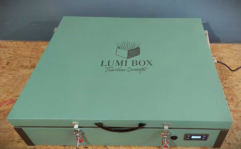 LUMI BOX Kopiorama LED UV z Timerem do sitodruku/cyjanotypii/druku 3D.