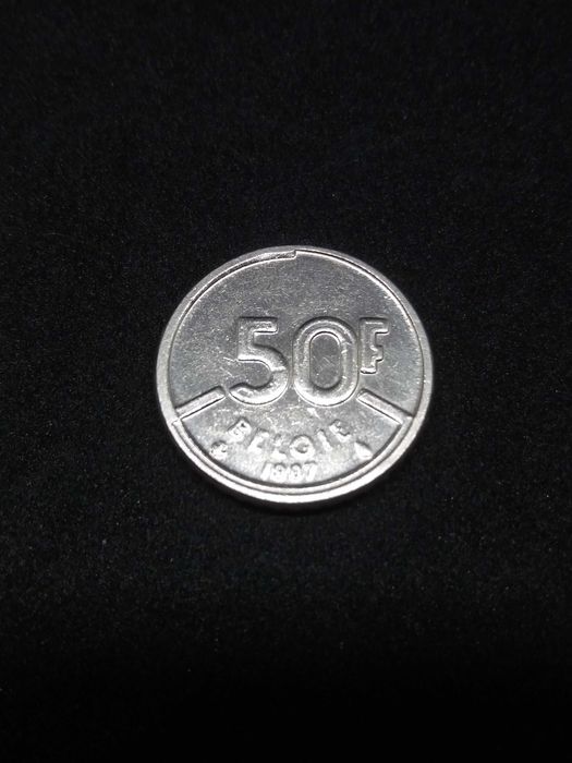 50 franków belgijskich 1987r.