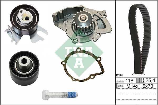 Ford Focus MK2,Mondeo 07-,C4 2.0HDI,TDCI Rozrząd kpl.+pompa.>